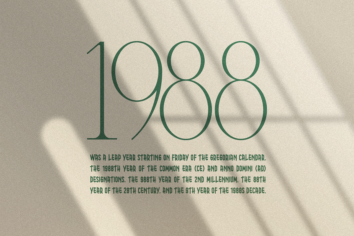 TwoOne, a Serif Font by FactoryType Studio (Photo 10 of 14)