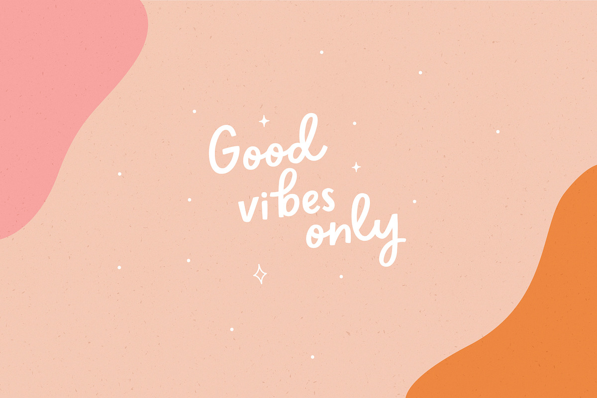 Sweet apricot | Handwritten Font, a Script Font by AngelinaKovel (Photo 7 of 9)