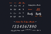 Bellico Typeface +Bonus Pack, a Script Font by seventhimperium (Thumbnail 3 of 5)