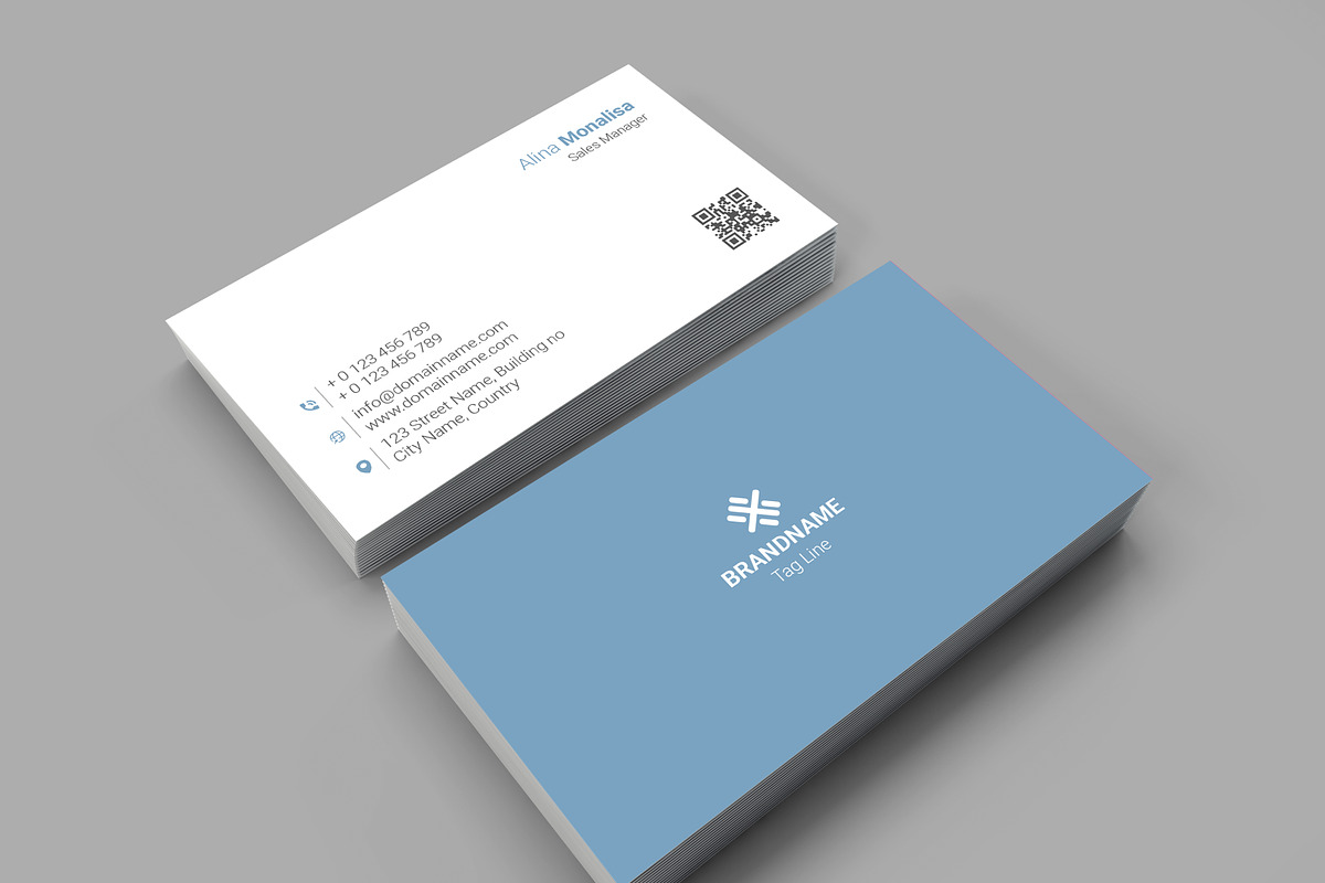 Modern Card Template, a Business Card Template by designSultan (Photo 2 of 4)