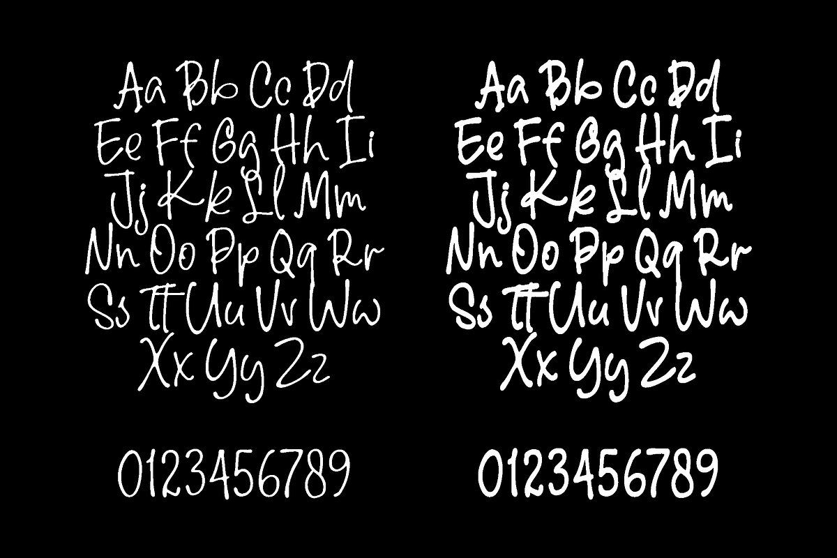 Peinture - Handwritten Script Font, a Script Font by Typeparties (Photo 8 of 9)