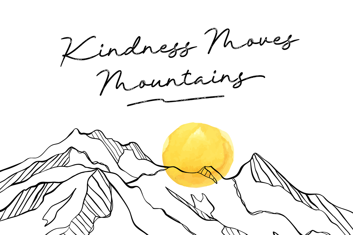 Daily Montana - A Handwritten Font, a Handwritten Font by Ainun Jinan (Photo 7 of 9)