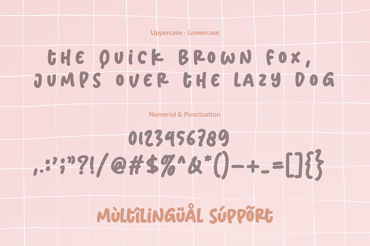 Shining Monday - Cute Display Font, a Serif Font by Subectype Studio (Photo 7 of 8)