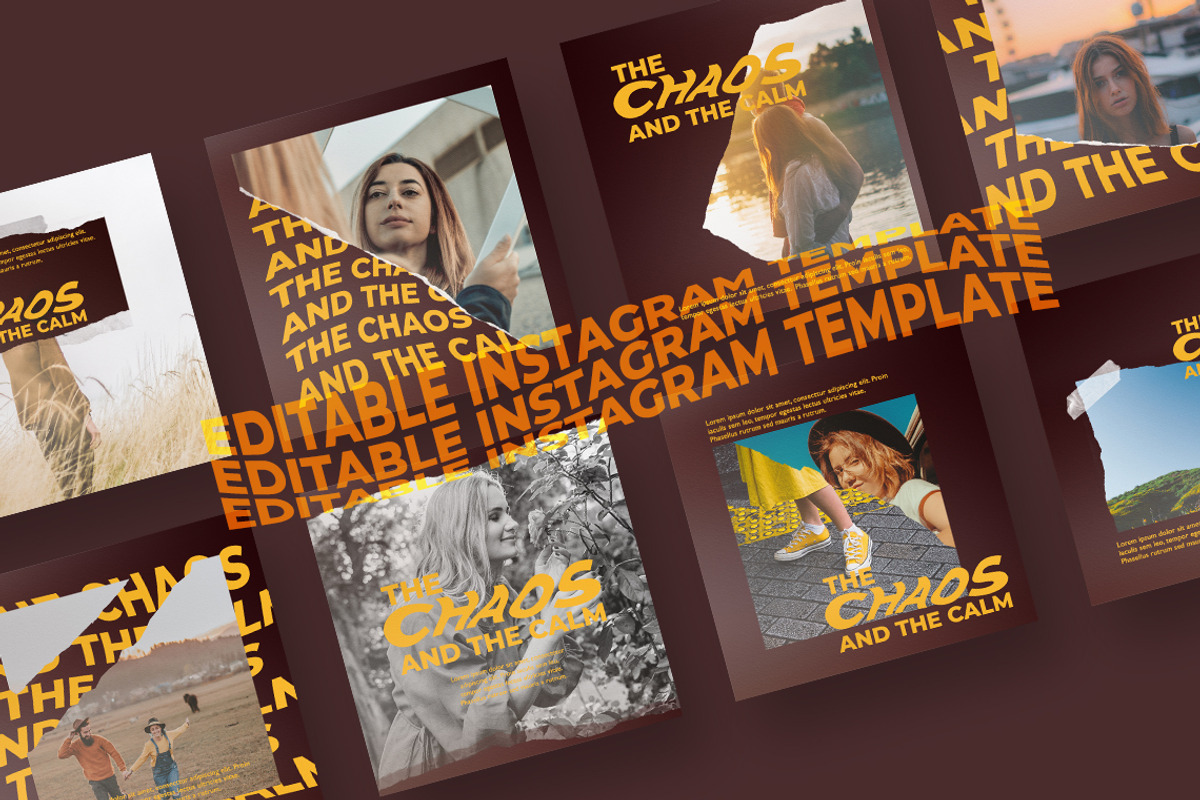 Calm - Instagram Post Template, a Social Media Template by UnicodeID