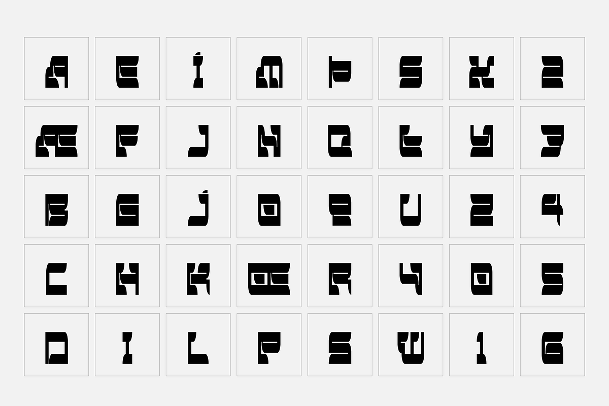 Dragon - Eastern style font, a Font by SelfBuild Type