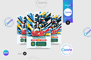 Hockey Tournament Flyer Template, a Flyer Template by Aam360 (Thumbnail 3 of 3)