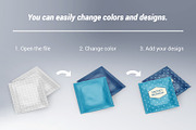 Two sachets mockup, a Packaging Mockup by ShooShooShop (Thumbnail 3 of 4)