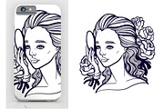 Only Girls! Tattoo girls, an Animal Illustration by Vavavka (Thumbnail 4 of 13)
