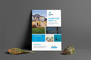 Premium Real Estate Flyer Template, a Flyer Template by evgenystudio (Thumbnail 1 of 3)