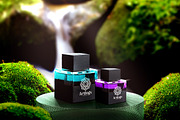 Glass Perfume Bottle Logo Mockup, a Packaging Mockup by Artlogs x Modaldesain (Thumbnail 2 of 3)