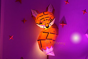 DIY 3D Fox Sleep Papercraft PDF, SVG, a Templates & Theme by 3Dfancy (Thumbnail 6 of 6)