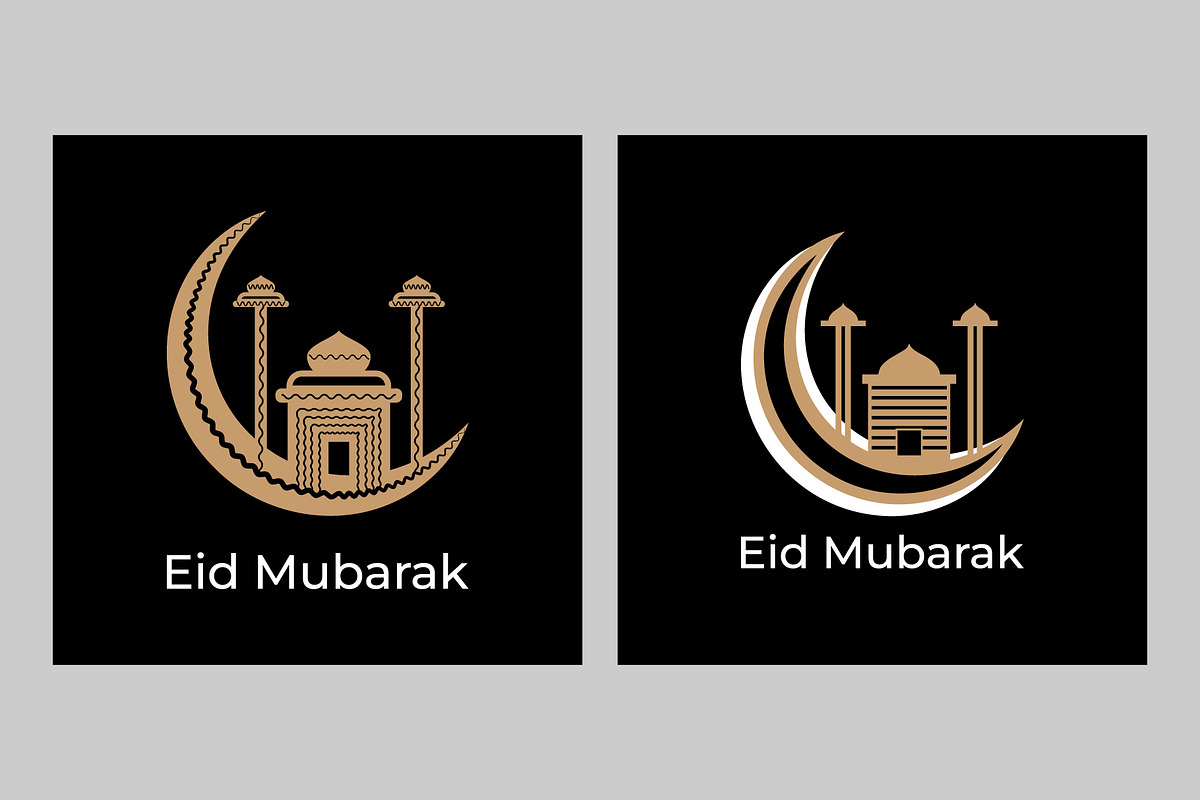 Eid Mubarak greeting Eid Mubarak, a Decorative Illustration by Lakhan1998 (Photo 6 of 6)