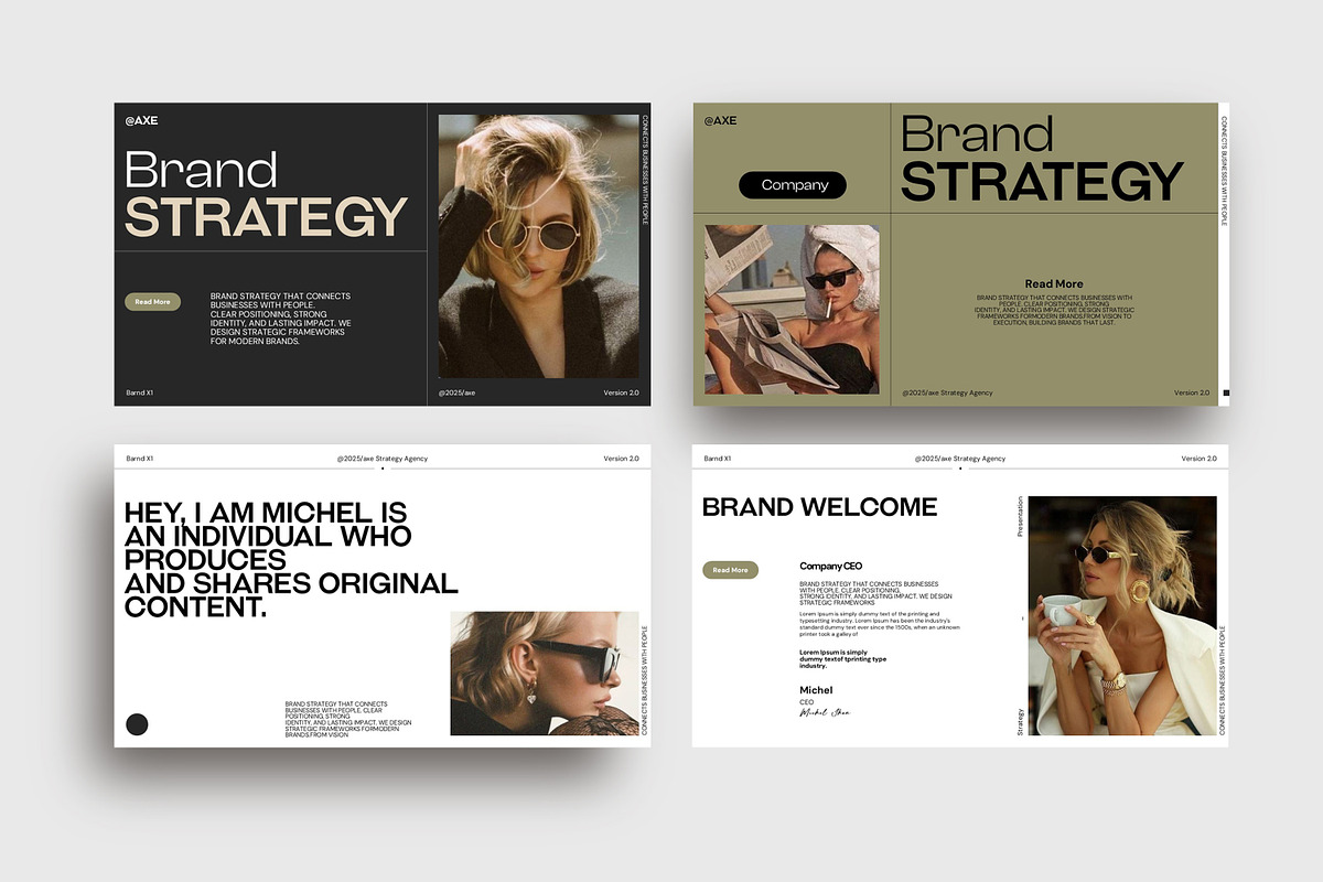 Axe Brand Strategy Template preview 2