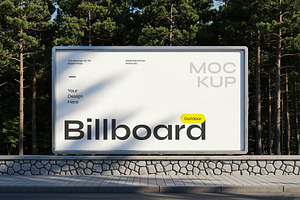 Advertising City Billboard Mockup