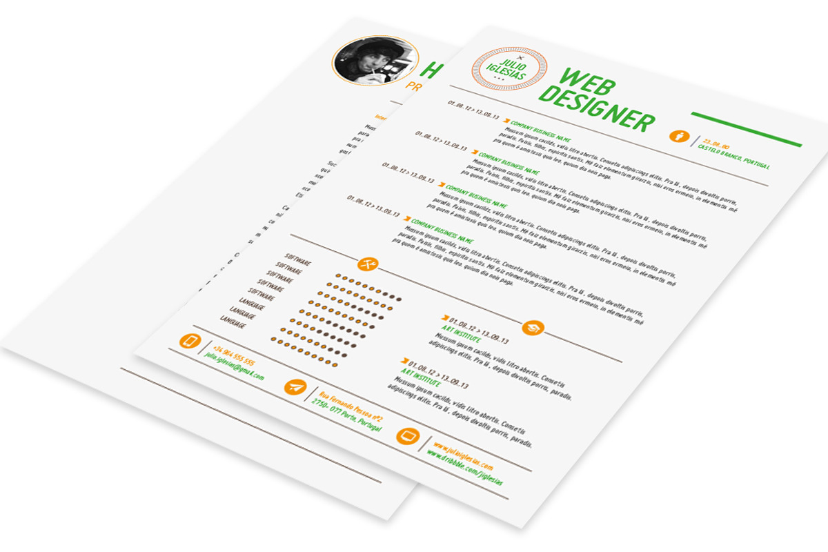 This is it Resume, a Resume Template by this is awsm (Photo 4 of 5)