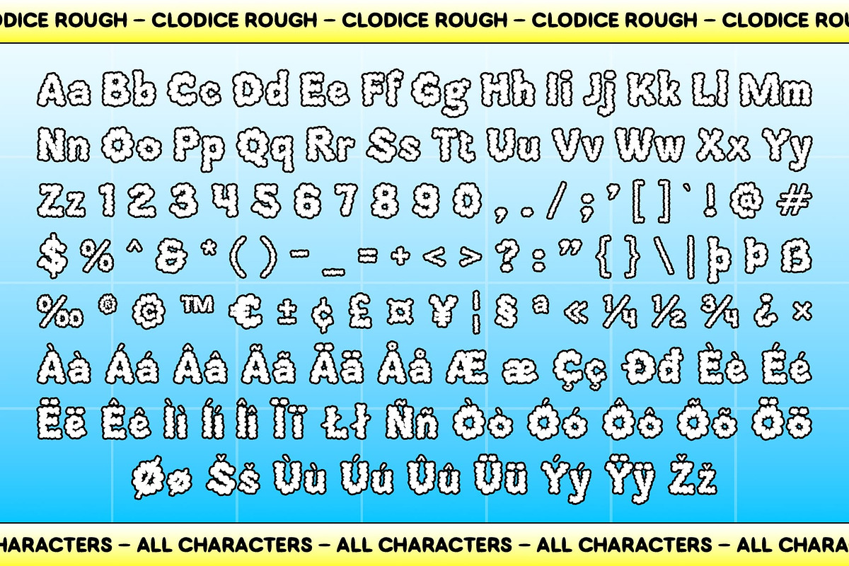 Clodice Rough, a Sans Serif Font by Craft Supply Co. (Photo 8 of 8)