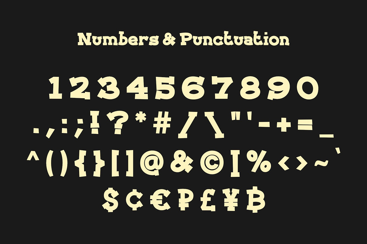 Roan Slyc - Slab Serif Typeface, a Slab Serif Font by xyGraphic (Photo 9 of 10)