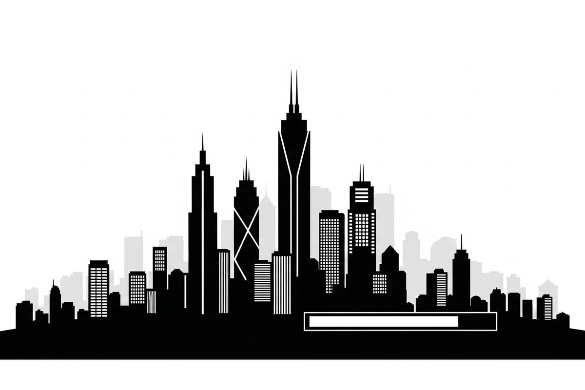 City Skyline Silhouette Bundle, an Illustration by jahid234 (Photo 32 of 41)