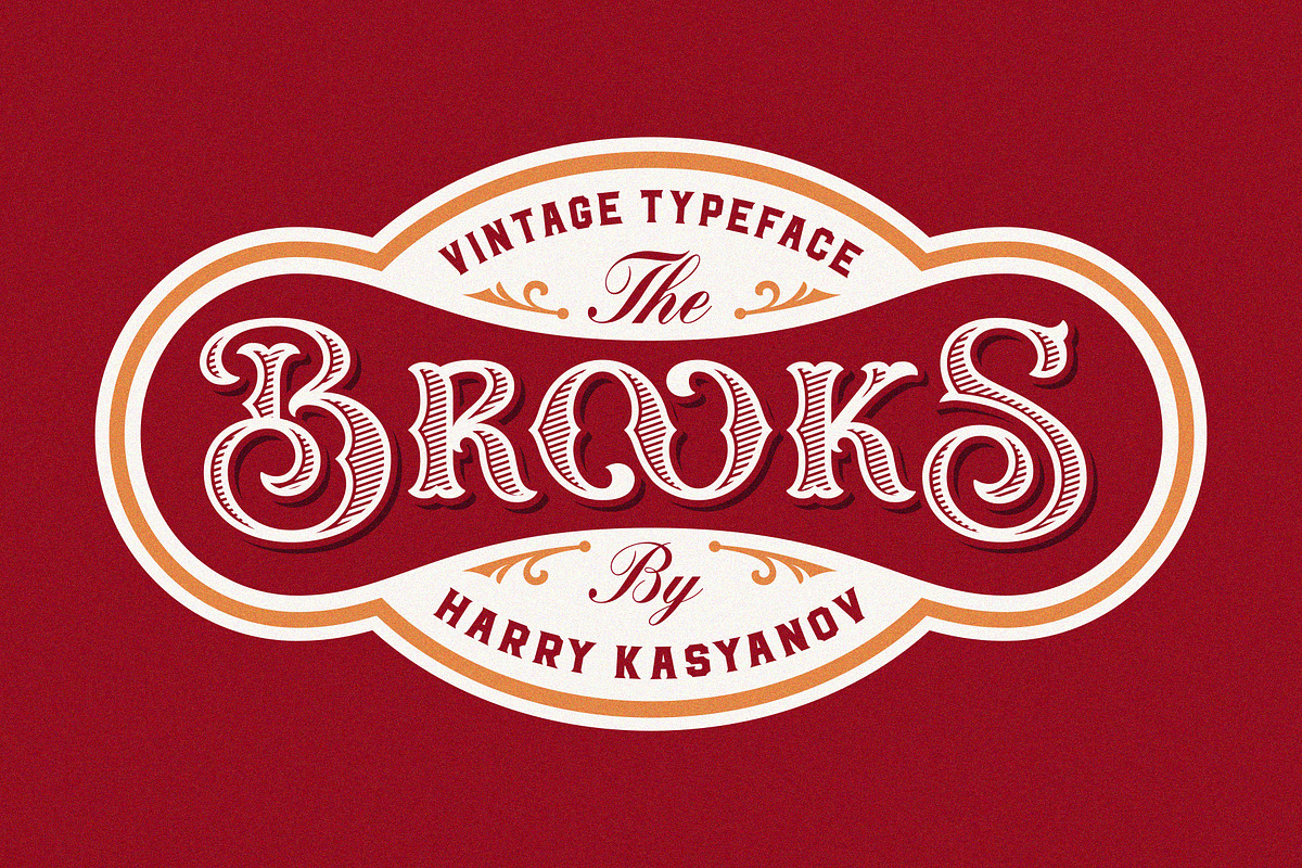 Brooks Vintage Font