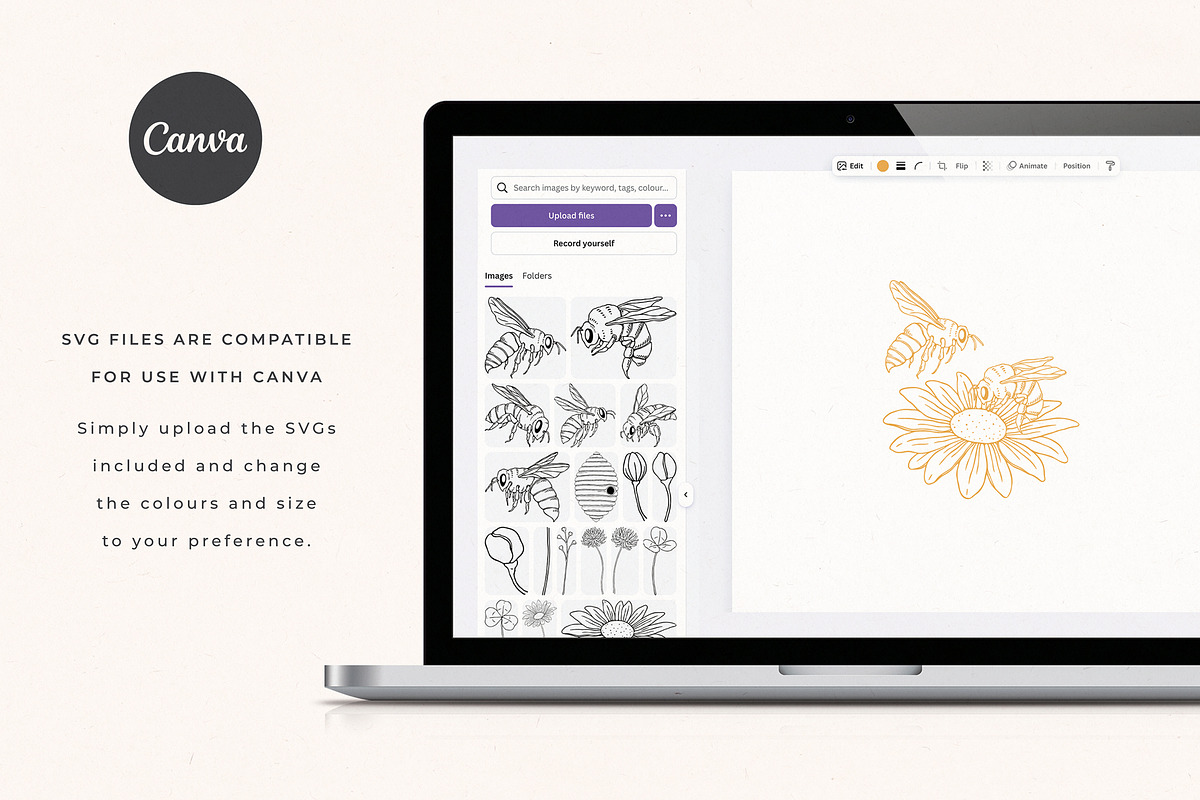 Wild Honey Vector Illustrations, a Decorative Illustration by rouxsupplyco (Photo 13 of 14)