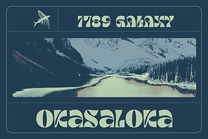 TANAMERA Psychedelic Font