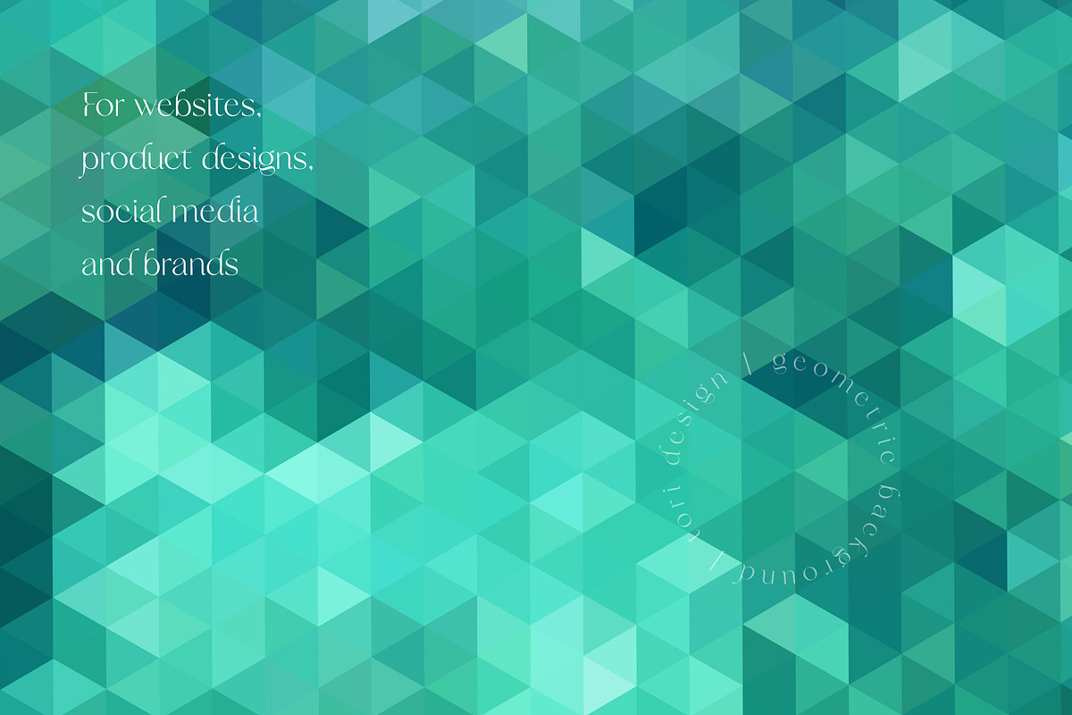 Water Geometric Background preview 7