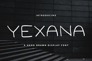 YEXANA FONT FOR HEADER & BOOK