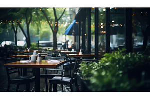 menu blurry restaurant background ai, a Food & Drink Photo by pikepicture