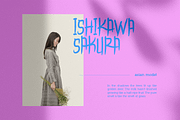 Momo, a Sans Serif Font by FactoryType Studio (Thumbnail 10 of 11)