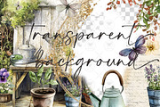 Garden Items Clipart, an Illustration by BigCakeBee (Thumbnail 2 of 4)
