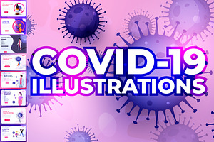 Covid-19 Coronavirus Illustrations