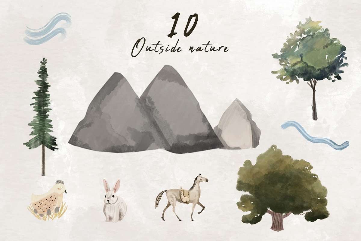 Wedding map creator watercolor, an Illustration by Cocoa studio by Eliza M (Photo 17 of 18)