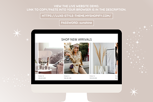 Beige Shopify Theme