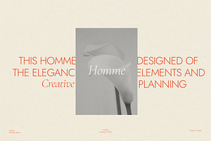 HOMME Company Profile