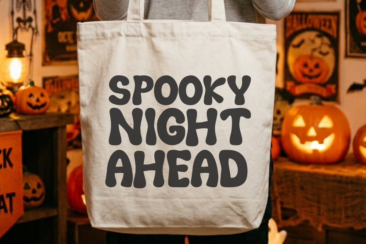 Spooky Witches - Groovy Font, a Handwritten Font by SaktiAvellin (Photo 5 of 8)