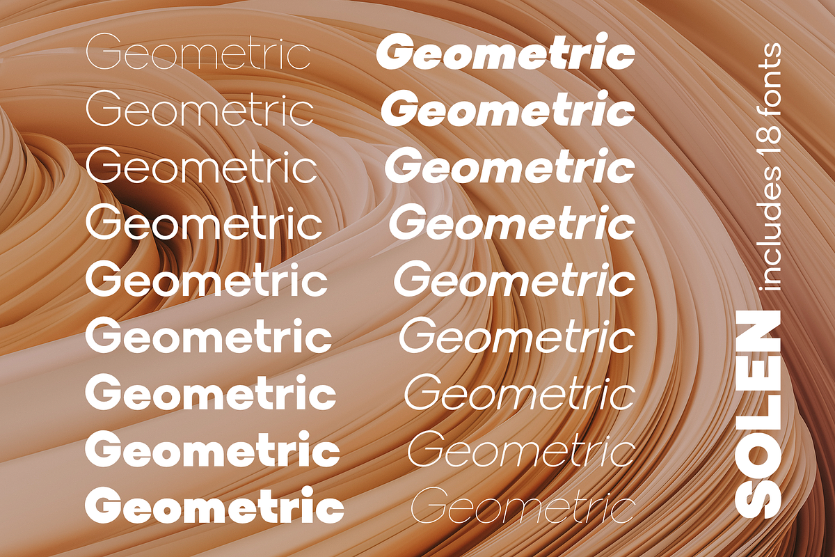 Solen Font Family, a Sans Serif Font by Larin Type Co. (Photo 2 of 14)
