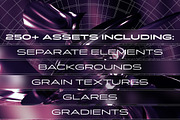 Metalheart Essentials (250+ assets), a Graphic by Dreadlabs (Thumbnail 5 of 6)