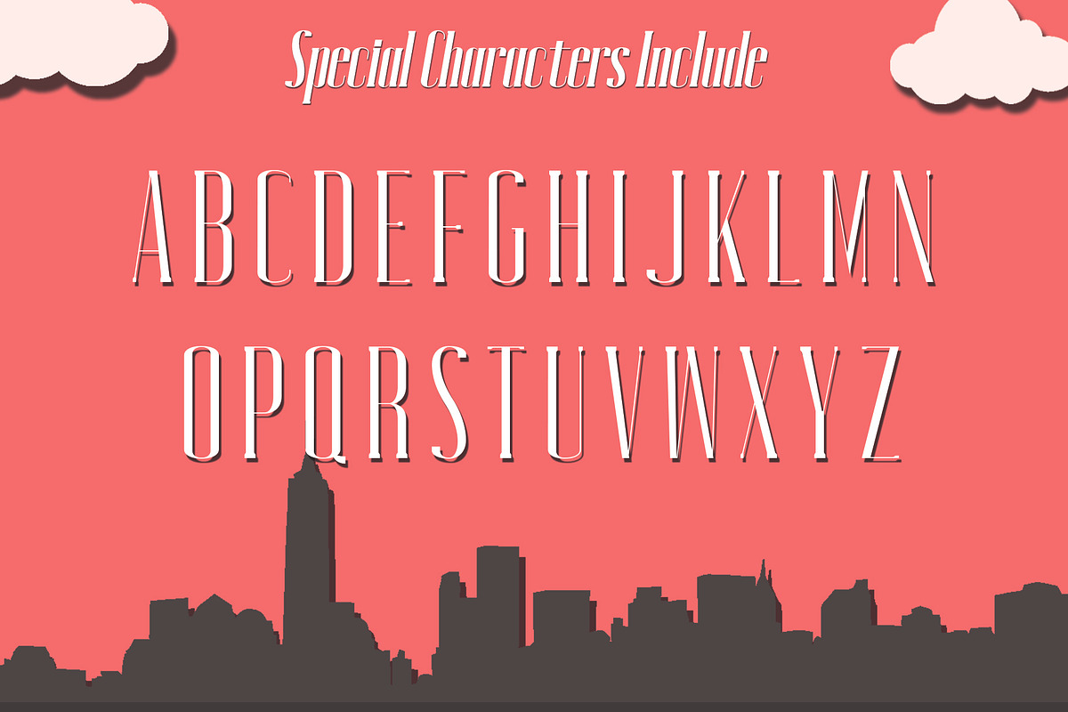 MANHATTAN: A New York Typeface preview 2