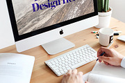 Clean&Neat - iMac/Macbook  Mockups, a Mac Mockup by Great Simple (Thumbnail 4 of 5)