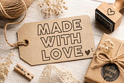 Notes Outline Font, a Sans Serif Font by Limited.studio (Thumbnail 2 of 5)