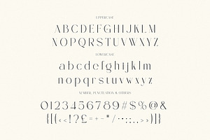 Shaun Gilchrist Luxury Serif