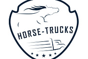 Horse and truck equine transport, a Transportation Illustration by LogosDen (Thumbnail 2 of 3)