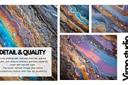 Oxidized Patterns – Abstract Texture, a Nature Photo by Virgo Studio (Thumbnail 4 of 6)