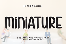 Miniature | Script Font