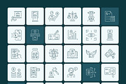 475 Financial and Economic Icons, an Outline Icon by Prosymbols (Thumbnail 7 of 13)