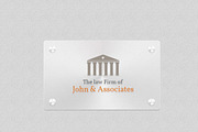 Law Firm Logo Template, a Branding & Logo Template by Saptarang (Thumbnail 1 of 3)