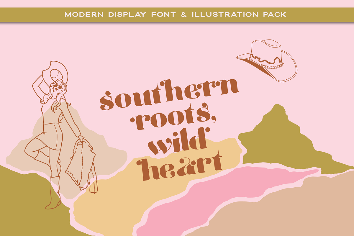 BRO Allura- Modern Bold Display Font, a Slab Serif Font by Brodi-Rose Creative Co (Photo 7 of 11)