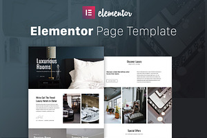Grand Hotel - Elementor Template