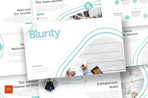 Blunty - Powerpoint Template