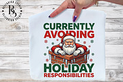 Funny Grumpy Santa PNG, an Object Graphic by Black Bird Studio (Thumbnail 2 of 4)